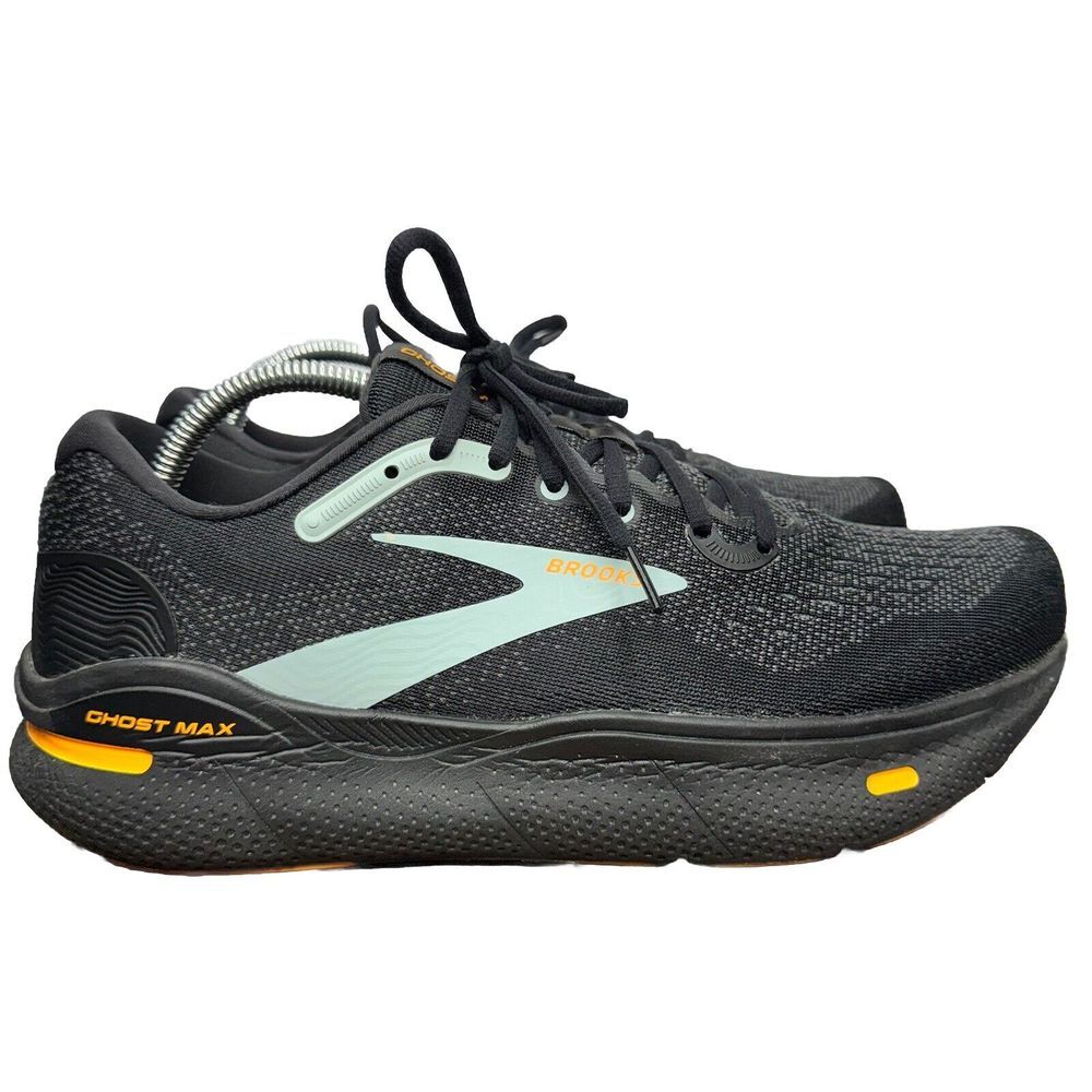 Size 10 - Brooks Ghost Max Black Orange Cloud Blue Men's No Box
